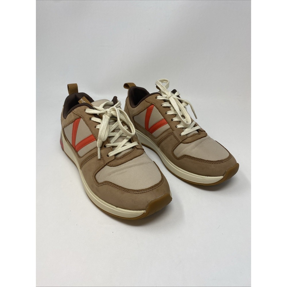 Vionic Rechelle Womens Brown Nubuck Low‎ Top Lace Up Sneakers Size 7